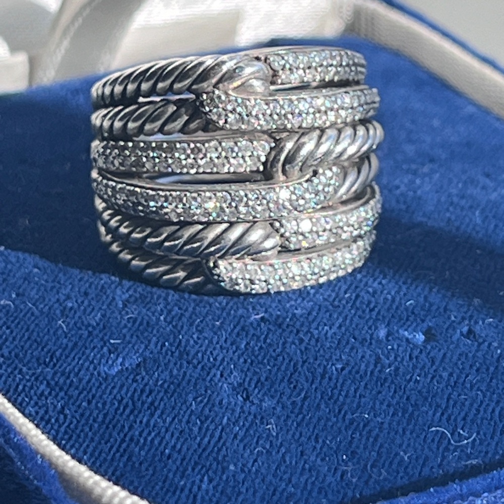 David Yurman Labyrinth Ring Triple-Loop - image 8